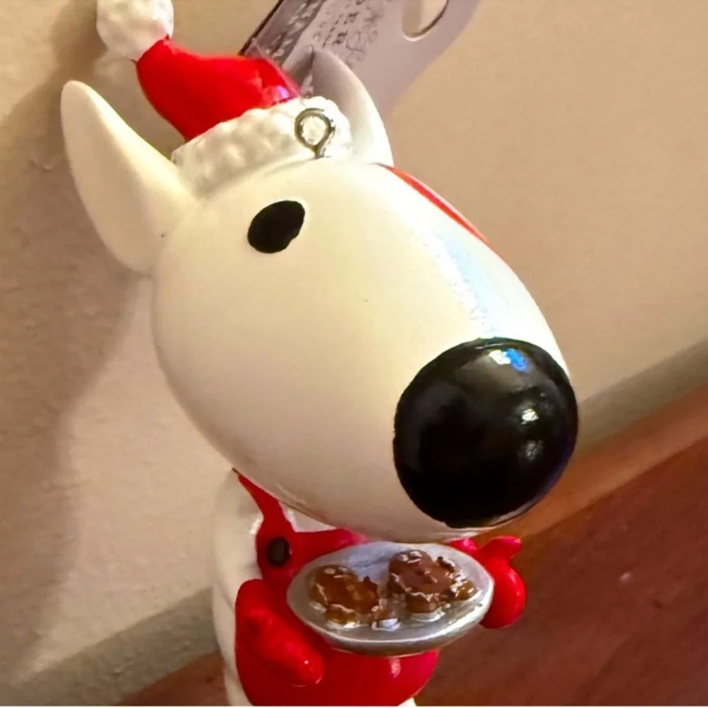 Target Bullseye Dog 2025 Christmas Holiday Ornament from Wondershop New!